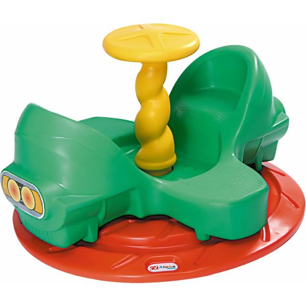 CARROSSEL INFANTIL GIRA GIRA AVIÃO ALPHA 2 LUGARES 2 A 5 ANOS
