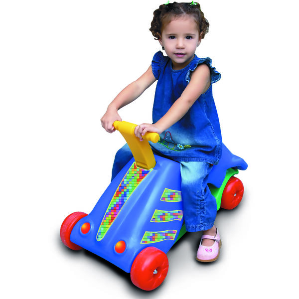 PATINETE E ANDADOR ALPHA BRINQUEDOS