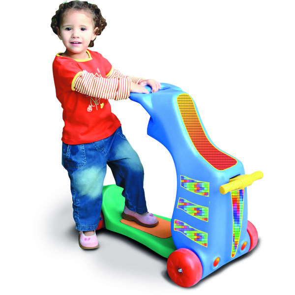 PATINETE E ANDADOR ALPHA BRINQUEDOS