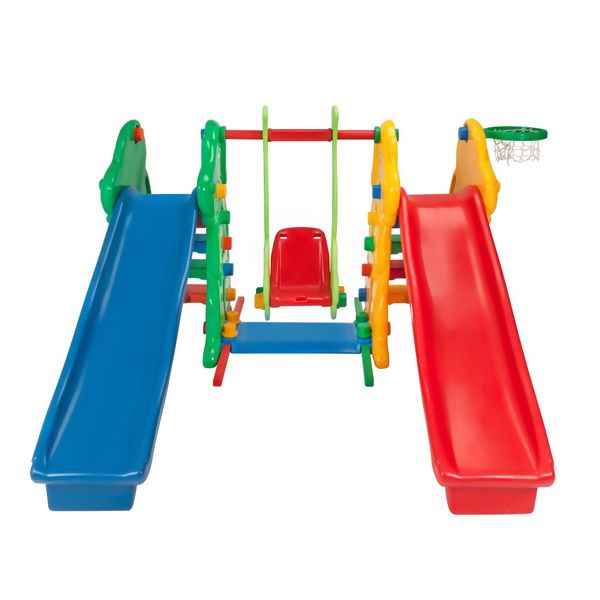 PLAY ESCORREGADOR DUPLO CACHORRINHO COM BALANÇO BABY  CRIANÇAS DE 2 A 6 NOS