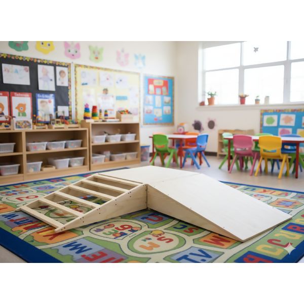 ESCADA PROGRESSIVA BANCO MADEIRA 4 EM 1