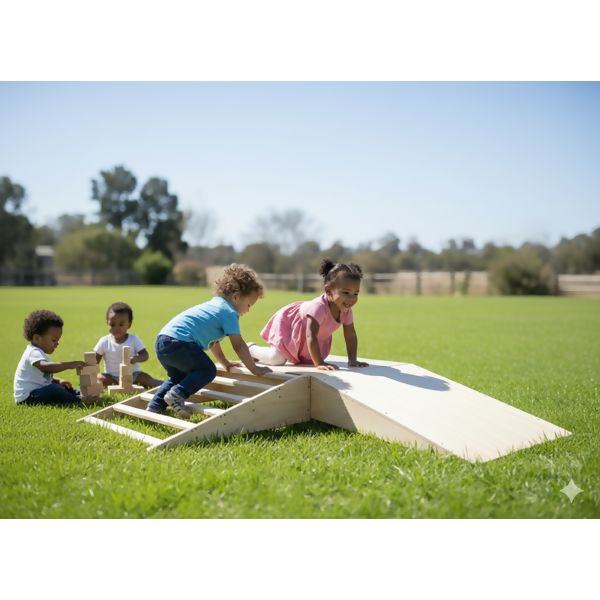 ESCADA PROGRESSIVA BANCO MADEIRA 4 EM 1