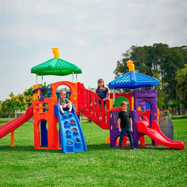 BRINQUEDO PLAYGROUND AQUARIUS TELHADINHO PARQUINHO FRESO