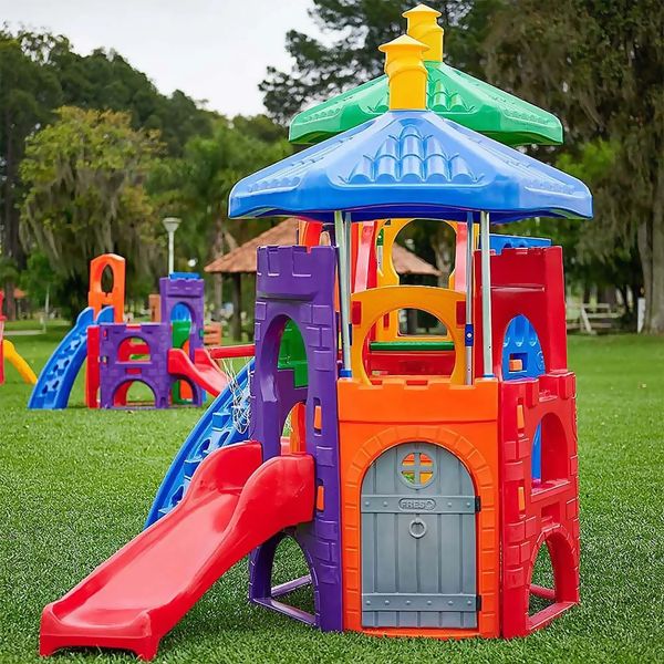 BRINQUEDO PLAYGROUND AQUARIUS TELHADINHO PARQUINHO FRESO