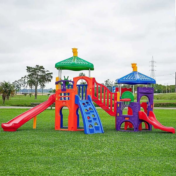 BRINQUEDO PLAYGROUND AQUARIUS TELHADINHO PARQUINHO FRESO