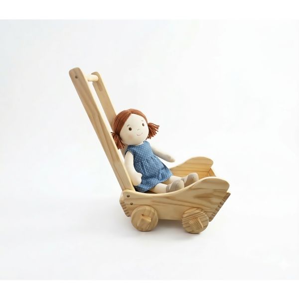 CARRINHO DE BONECA MADEIRA