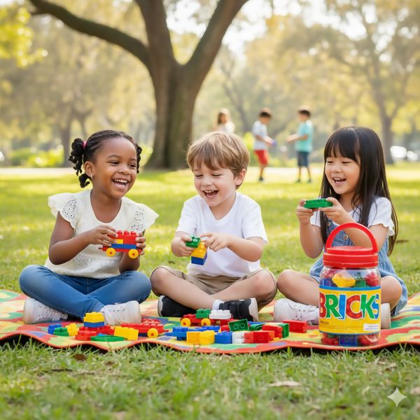 BLOCOS DE MONTAR PAIS & FILHOS