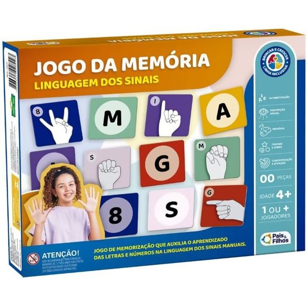 JOGO DA MEMÓRIA LINGUAGEM DOS SINAIS LIBRAS