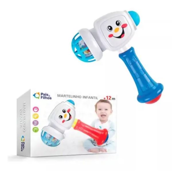 MARTELINHO INFANTIL MORDEDOR CHOCALHO