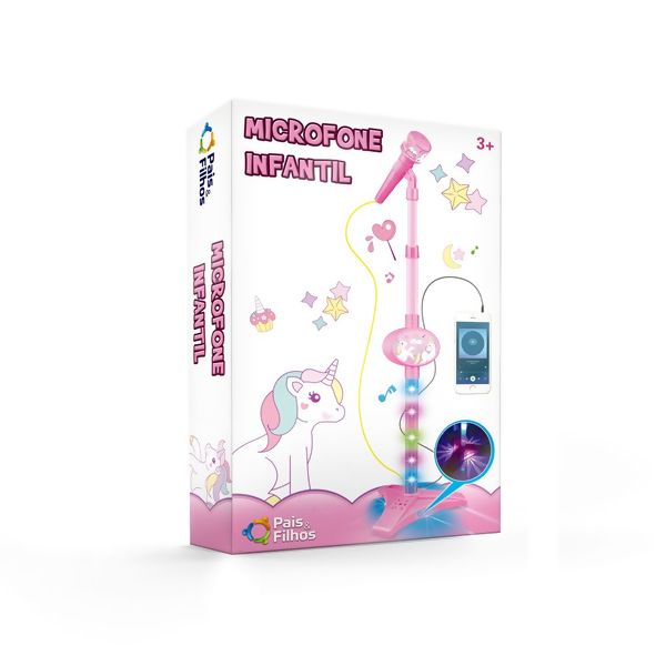 MICROFONE INFANTIL MUSICAL