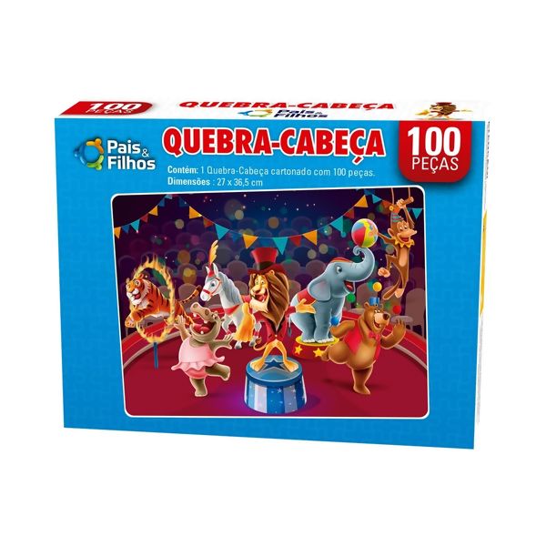 QUEBRA - CABEÇAS CIRCO E ARCA DE NOÉ CONJUNTO
