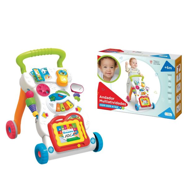 ANDADOR MULTIATIVIDADES COM SOM E LUZ