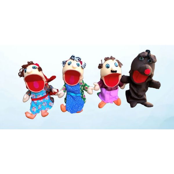 FANTOCHE TRÊS PORQUINHOS PEQUENO