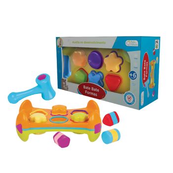 BATE BATE FORMAS PEDAGOGICA DIDATICO ENCAIXE BEBÊ