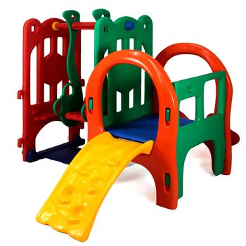 BALANÇO COM ESCORREGADOR E ESCALADA PLAY 3 EM 1
