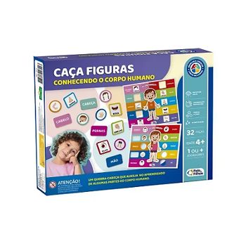 CAÇA FIGURAS CONHECENDO O CORPO HUMANO