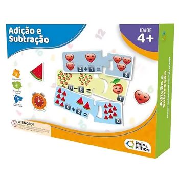JOGO DA MATEMÁTICA ADIÇÃO SUBTRAÇÃO DIVISÃO MULTIPLICAÇÃO KIT