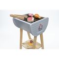 CHURRASQUEIRA DE BRINQUEDO EM MADEIRA EDUCATIVA